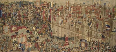 Pastranské tapiserie, výroba v Tournai, pravděpodobně z dílny Passchiera Greniera, asi 1471 - 1475 (tapiserie) od Pasquier (workshop of) Grenier