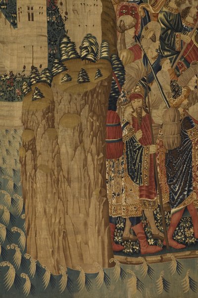 Pastranské tapiserie, výroba v Tournai, pravděpodobně z dílny Passchiera Greniera, asi 1471 - 1475 (tapiserie) od Pasquier (workshop of) Grenier
