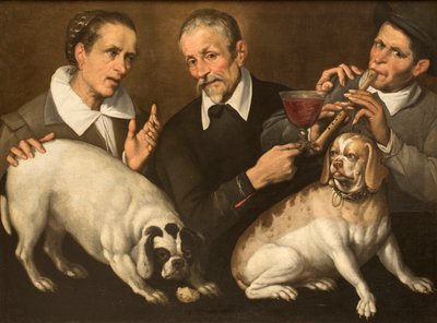 Hráč Zufolo, 1585-1590. od Passerotti