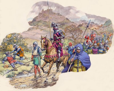 Hundertjähriger Krieg von Pat (1907-95) Nicolle