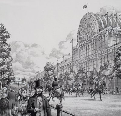 Kristallpalast von Pat (1907-95) Nicolle