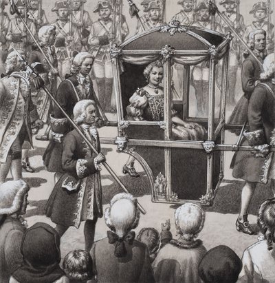 Kaiserin Maria Theresia (1717-80) von Pat (1907-95) Nicolle