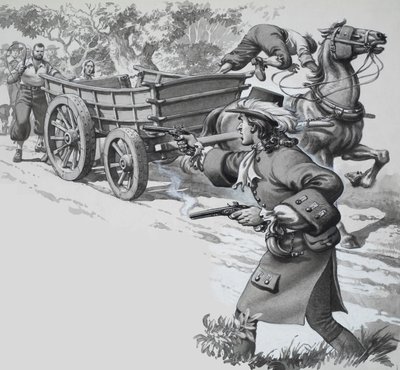 Bičování vdovy Greenové od Pat (1907-95) Nicolle