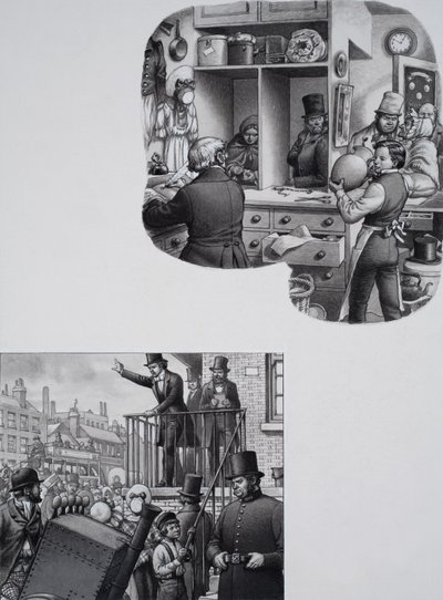 William Booth (1829-1912) von Pat (1907-95) Nicolle