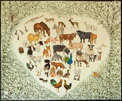 At the Heart of It All, 2013 (akryl na kaliku) od Pat Scott