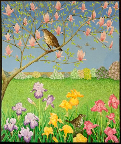 Something to Sing About, 2011 (akryl na kaliku) od Pat Scott