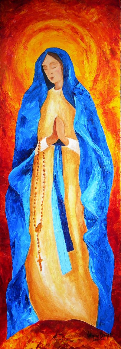 Madona Růžencová, 2011 od Patricia Brintle