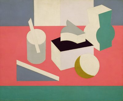 Peinture Nature Morte, 1919 (olej a tužka na plátně) od Patrick Henry Bruce