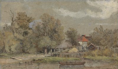 Battersea Fields, malované pro Charles Matthews, Esq. od Patrick Nasmyth