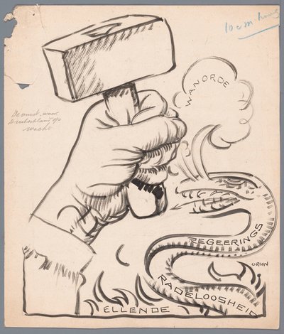 První Německo čeká (název na objektu) od Patricq Kroon (signed by artist)
