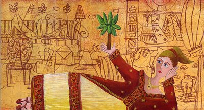 Athena, 2021 (digitální akryl) od Patrizia La Porta