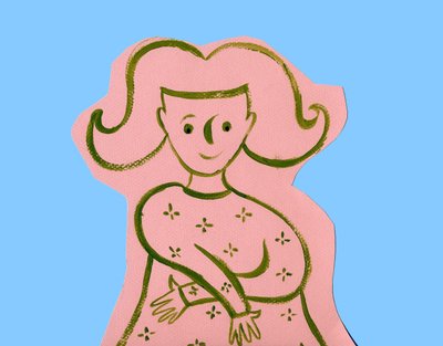 Horoskop: znamení panny. Ilustrace: P. La Porta. od Patrizia La Porta