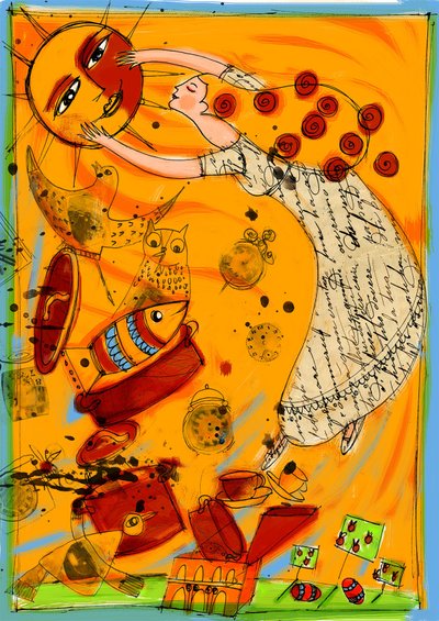 Léto, 2023 (digitální) od Patrizia La Porta