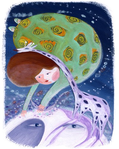 Žena Měsíc od Patrizia La Porta