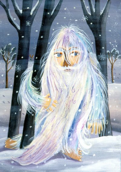 Yeti - Ilustrace Patrizia La Porta, 2000. od Patrizia La Porta
