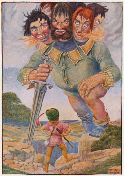 "Budu s tebou bojovat," řekl Billy (barva litho) od Patten Wilson