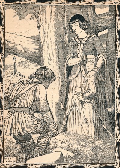 Margaret a lupič, 1902 od Patten Wilson