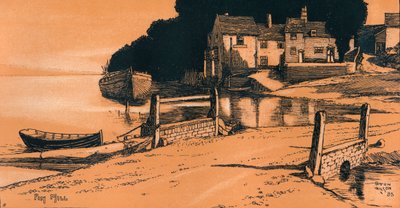 Pin Mill, 1895 od Patten Wilson