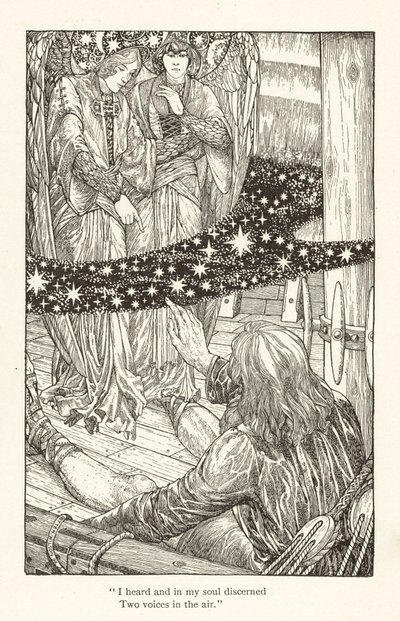 Rime of the Ancient Mariner (rytina) od Patten Wilson
