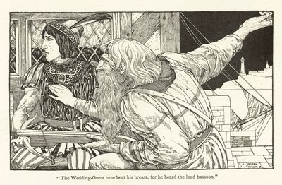 Rime of the Ancient Mariner (rytina) od Patten Wilson