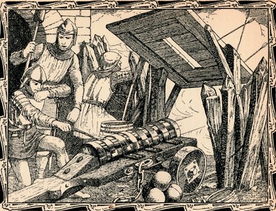 První dělo v Crecy, 1902 od Patten Wilson