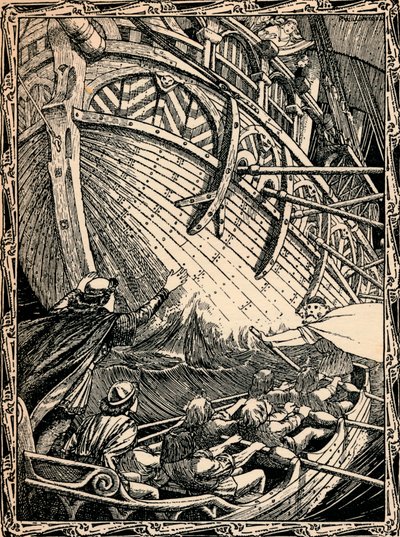 Bílá loď, 1902 od Patten Wilson