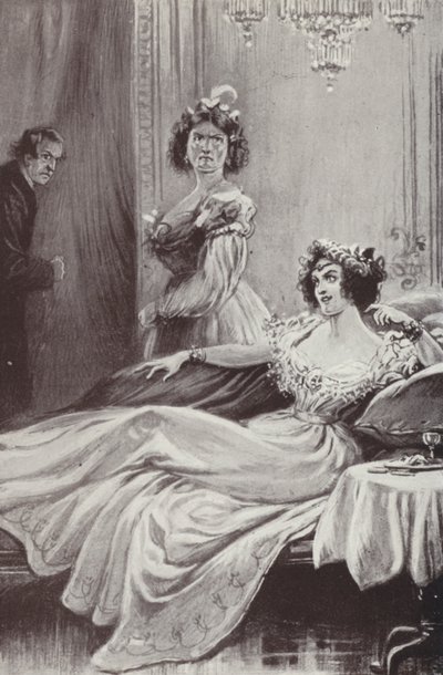 Ilustrace pro Barchester Towers od Anthonyho Trollope (litho) od Paul (after) Hardy