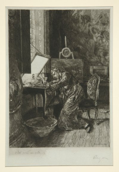 Malíř od Paul Adolphe Rajon