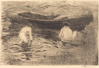 Koupání v Talloires Koupání v Talloires, 1888. od Paul Albert Besnard