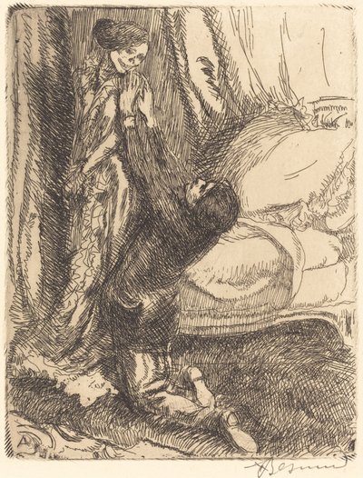Koketa, 1900. od Paul Albert Besnard