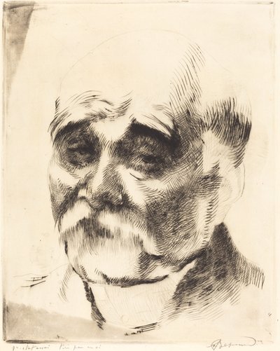Georges Clemenceau, 1917. od Paul Albert Besnard
