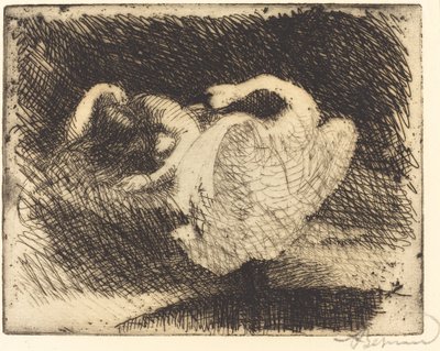 Leda Spící Leda usne, 1913. od Paul Albert Besnard
