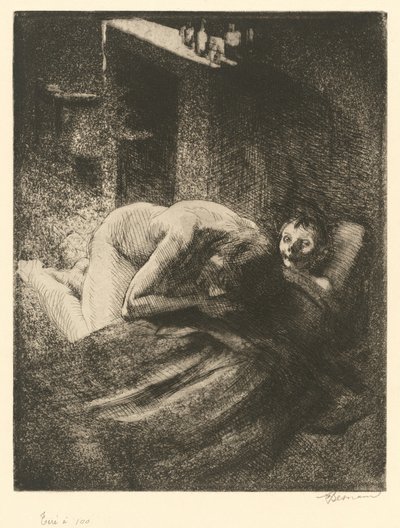 Misery Misery, c. 1886. od Paul Albert Besnard