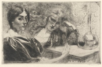 Morphine Addicts Morphinomanes, 1887. od Paul Albert Besnard