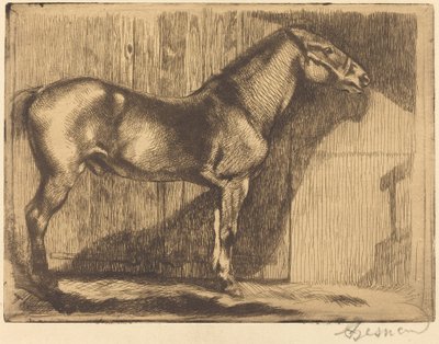 Pony Le poney, 1892. od Paul Albert Besnard