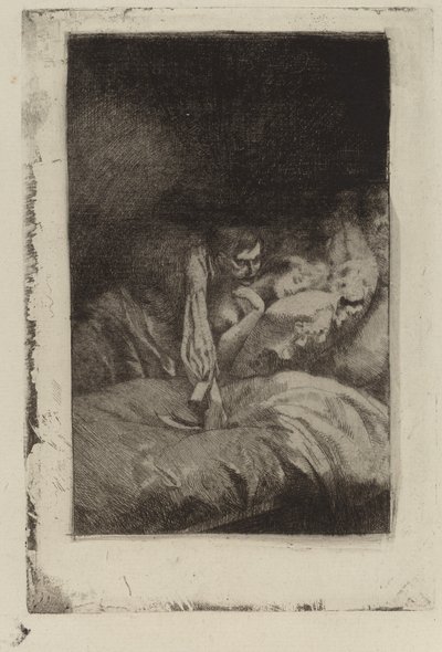 Vražda Vražda, 1885. od Paul Albert Besnard