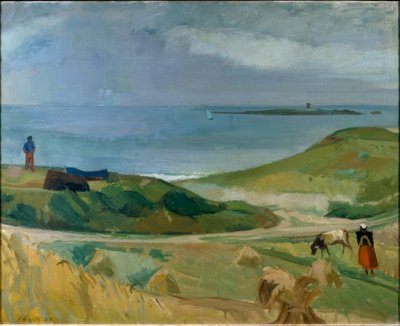 Ostrov Porquerolles od Paul Basilius Barth