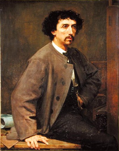 Charles Garnier (1825-98) 1868 (olej na plátně) od Paul Baudry