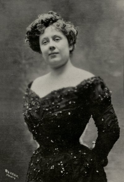 Portrét francouzské malířky Jeanne Cheirel ( 1868 od Paul Berger