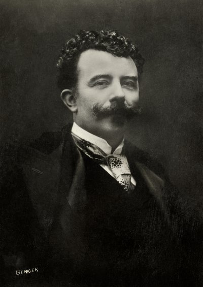 Portrét spisovatele feliciena Champsaura ( 1859 od Paul Berger