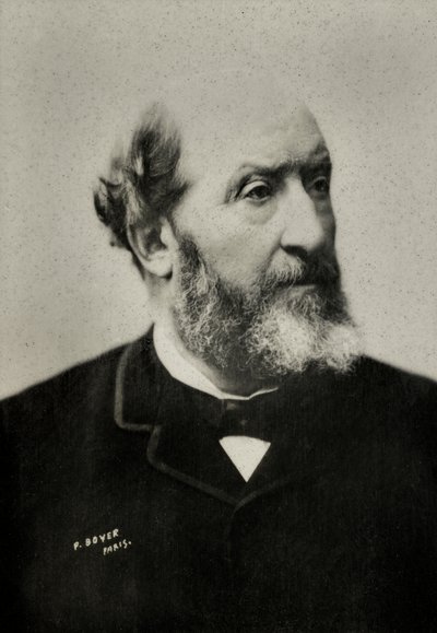 Portrét Emila Augiera (foto) od Paul Boyer