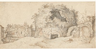 Antické ruiny od Paul Bril