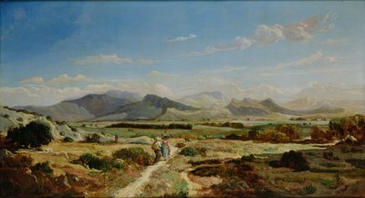Hills poblíž Allauch, 1862 od Paul Camille Guigou