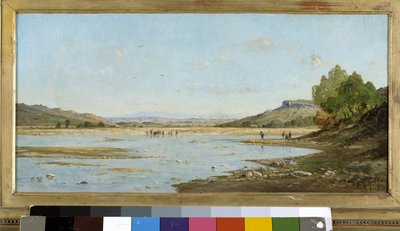 Borovice na Edge of the Durance od Paul Camille Guigou