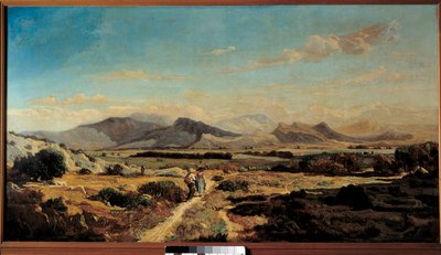 Malba The Hills of Allauch od Paula Camille Guigou (1834-1871) 1862 Marseille, Museum of Fine Arts od Paul Camille Guigou
