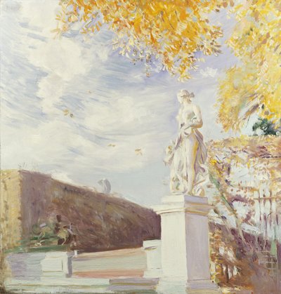 Socha Venuše v zahradě ve Versailles, 1896 od Paul Cesar Helleu
