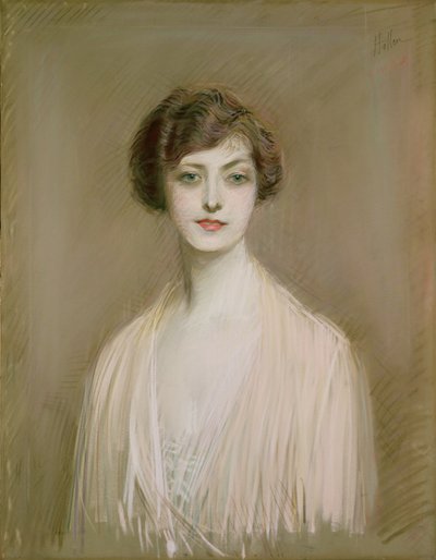 Američan (pastel na plátně) od Paul Cesar Helleu
