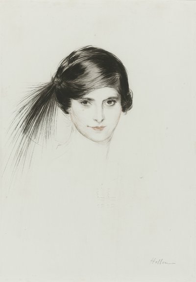 Helena Rubinsteinová, c. 1908 od Paul Cesar Helleu