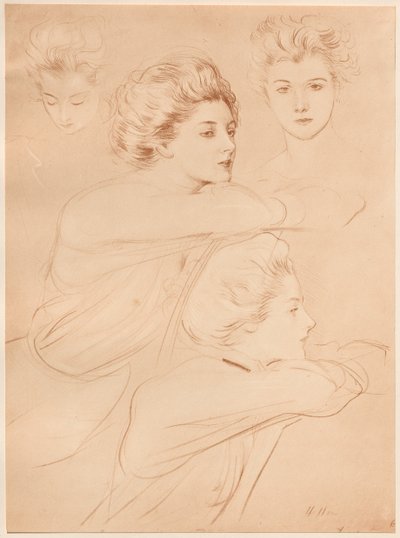 pařížský od Paul Cesar Helleu