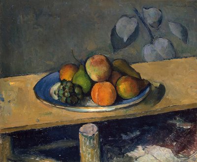 Jablka, hrušky a hrozny, cca 1879 (olej na plátně) od Paul Cézanne